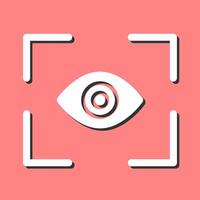 Eye Scan Vector Icon