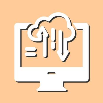 Data Transfer Vector Icon