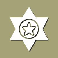 Sheriff Vector Icon