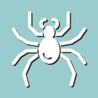 icono de vector de araña