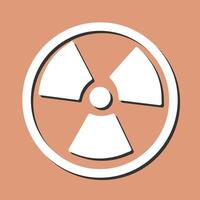 icono de vector nuclear