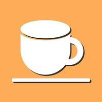 icono de vector de taza