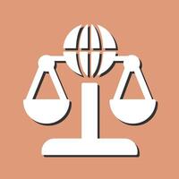 International Law Vector Icon