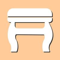 Stool Vector Icon