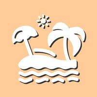 Beach Vector Icon