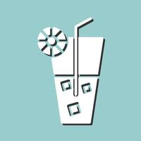 Rainbow Drink Vector Icon