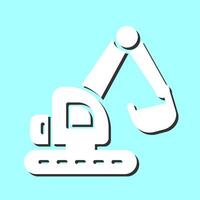 Excavator Vector Icon