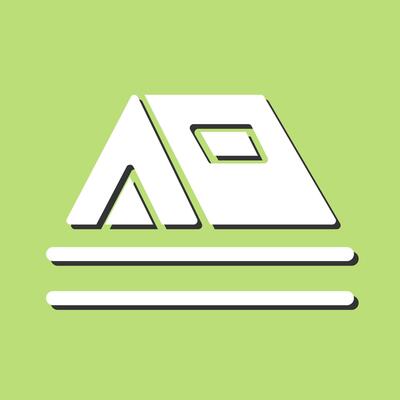 Tent Vector Icon