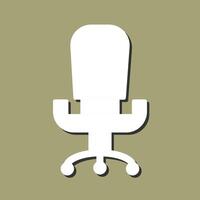 Office Chair III Vector Icon