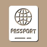 Passport Vector Icon