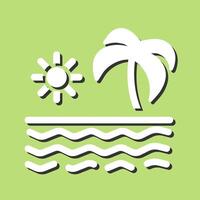 icono de vector de verano