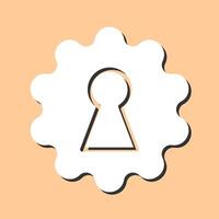 Key Hole Vector Icon