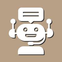 Chat Bot Vector Icon