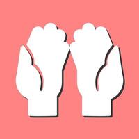 Praying Hands Vector Icon