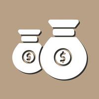 Money Bag Vector Icon