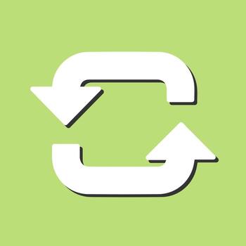 icono de vector de bucle