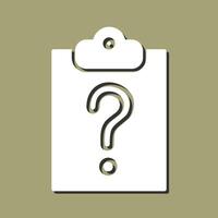Question Vector Icon