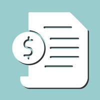 Invoice Vector Icon