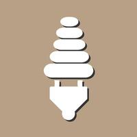 Energy Saver Bulb Vector Icon