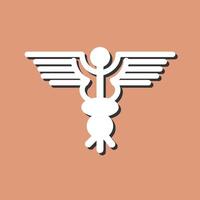 Caduceus Vector Icon