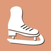 patines, vector, icono vector