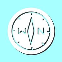 Compass III Vector Icon