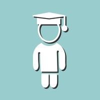 Student Standing Vector Icon