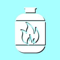 Gas Cylinder Vector Icon