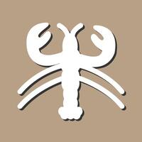 Lobster Vector Icon