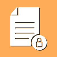 Private Document Vector Icon