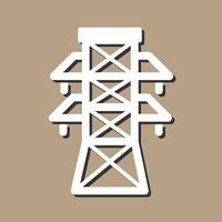 Electricity Tower Vector Icon