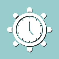 Time Settings Vector Icon