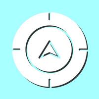 Directional Compass Vector Icon