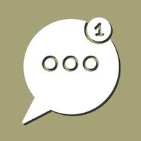 Message Bubbles Vector Icon