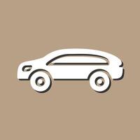 comercial negocio coche vector icono