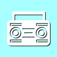 Cassette Player Vector Icon