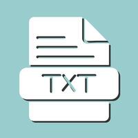 icono de vector de texto