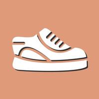 icono de vector de zapato