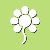 icono de vector de flores pequeñas