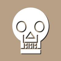 Skull X ray Vector Icon