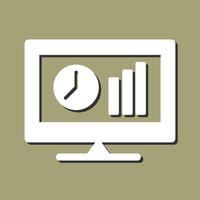 Online Stats Vector Icon