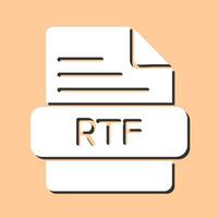 RTF Vector Icon