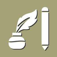 Writing Equipment Vector Icon