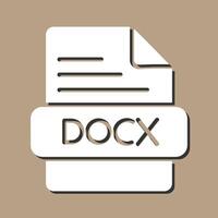 icono de vector docx