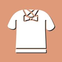 Shirt with Bow Vector Icon