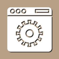 Website Settings Vector Icon