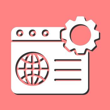 Web Optimization Vector Icon