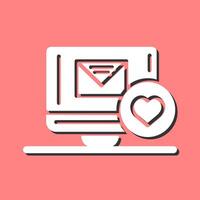 correo favorito vector icono