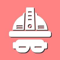 Glasses And Helmet Vector Icon