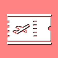 Plane Tickets Vector Icon